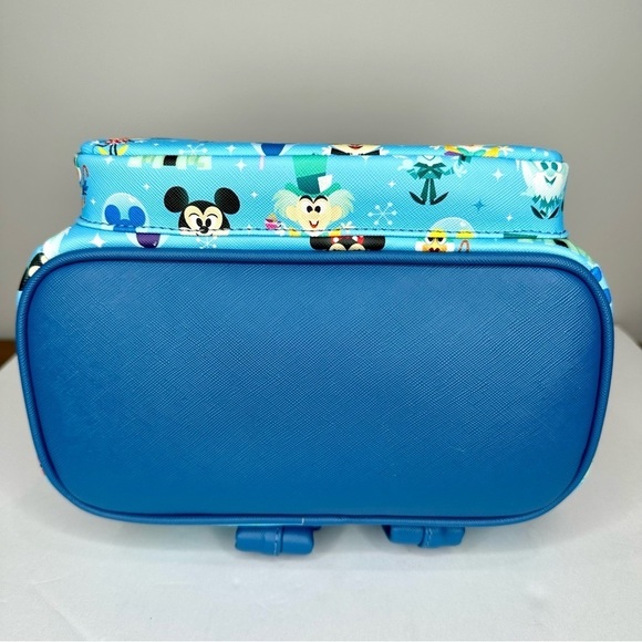 Disney Parks Magic Kingdom Chibi Balloon Allover Print Mini Backpack